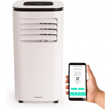 CREATE/SilKAir – Aire Acondicionado Portátil 3 en 1 (7 000–14 000 BTU)